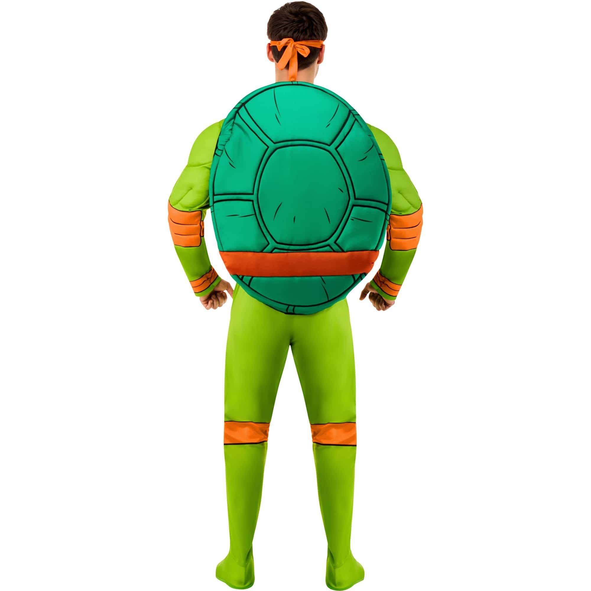 Teenage Mutant Ninja Turtles Deluxe Michelangelo Adult Costume - Image 2