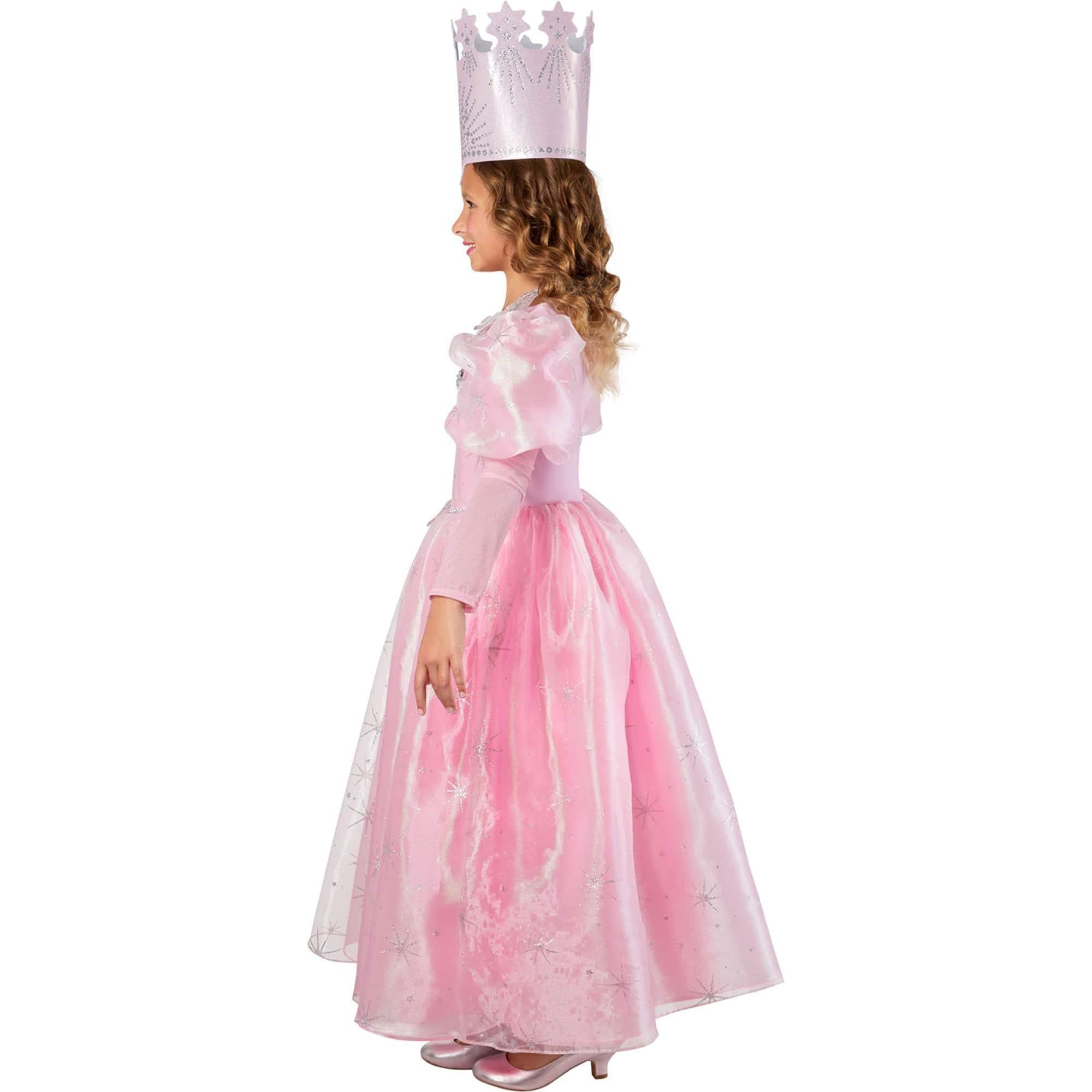 Girls' The Wizard of Oz Glinda Costume - Deluxe - Image 2
