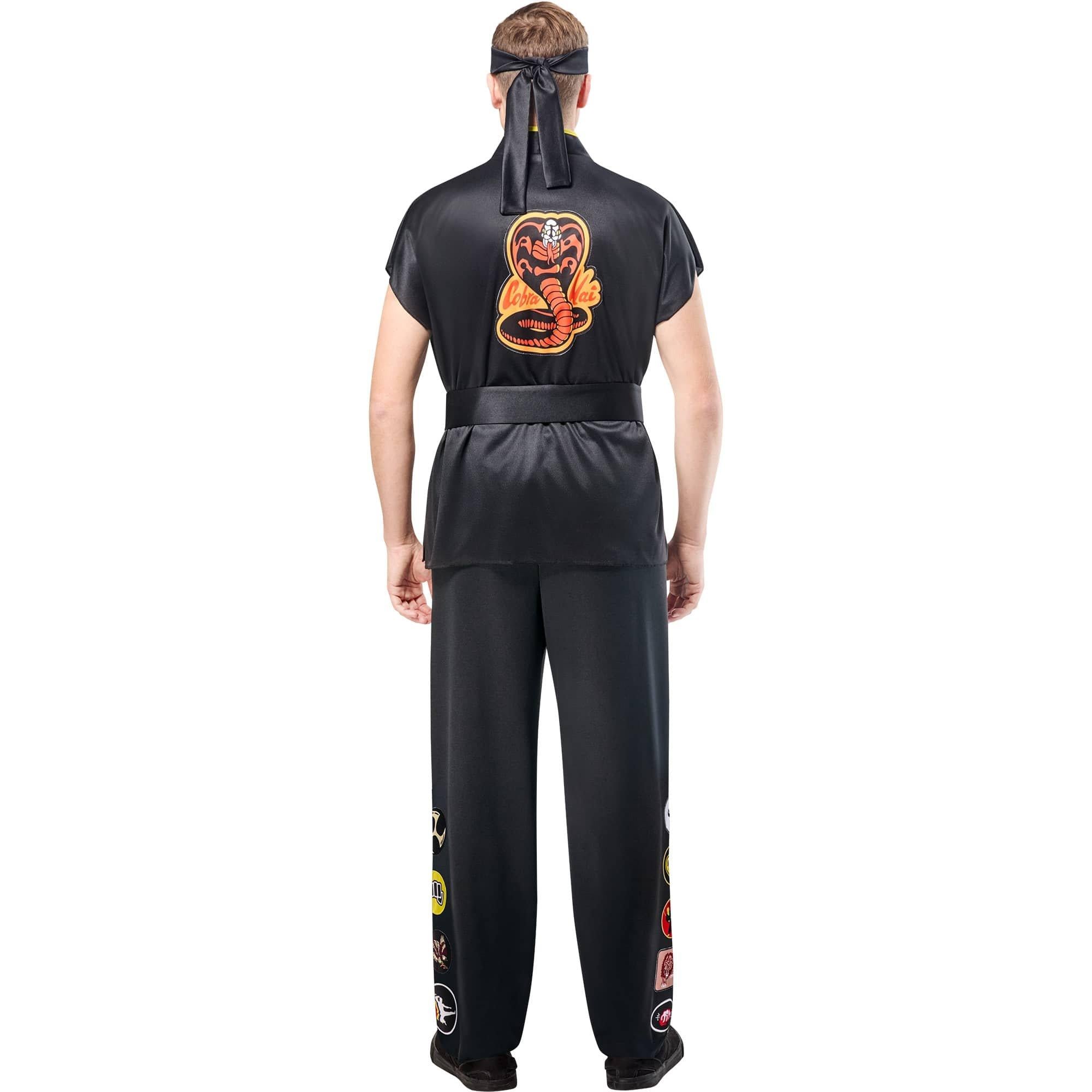 Men's Karate Kid Classic Cobra Kai Johnny Lawrence Costume - Image 4