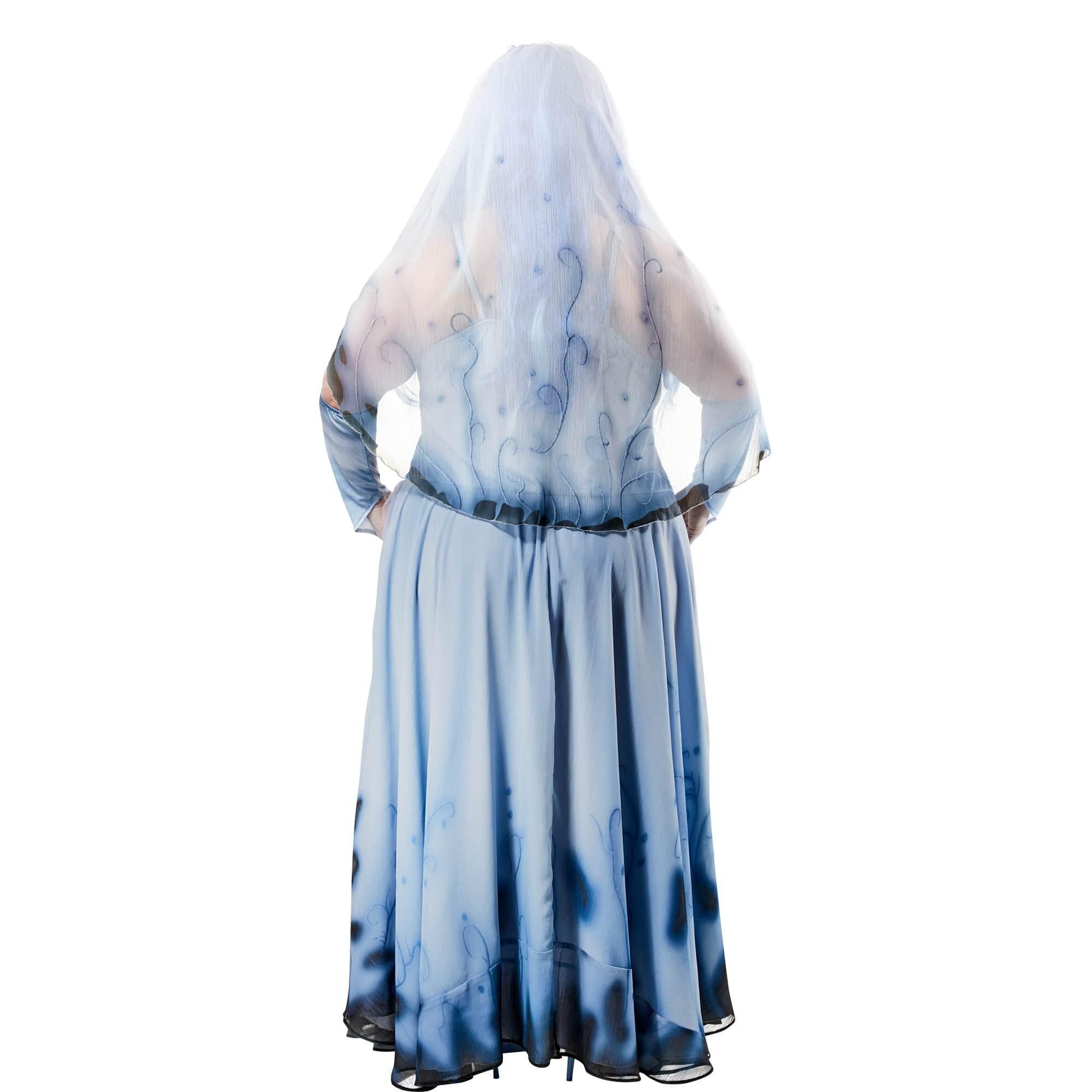 Women's Plus Size Corpse Bride Emily Costume - Image 5