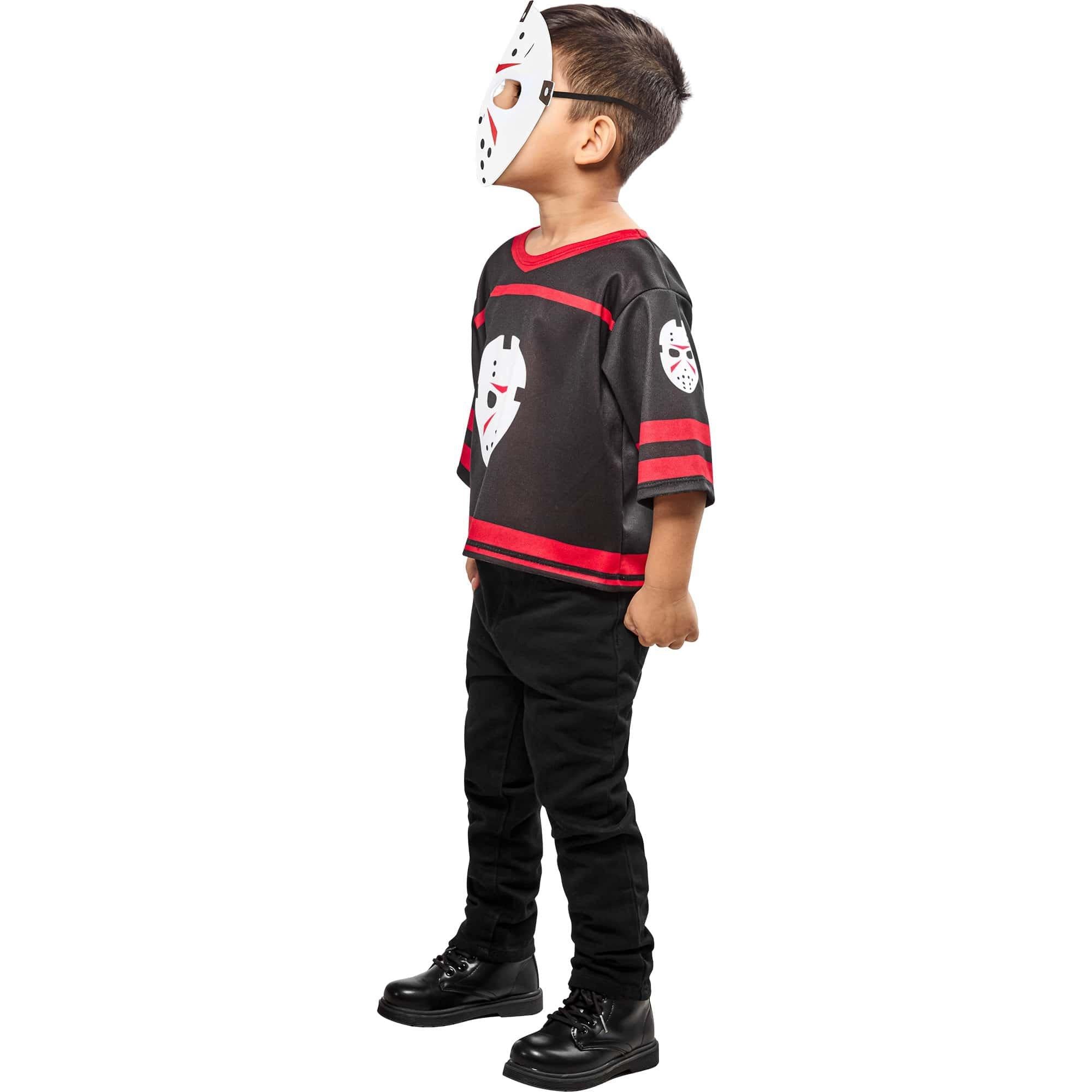 Friday the 13th Jason Voorhees Costume Top with Mask for Toddlers - Image 2