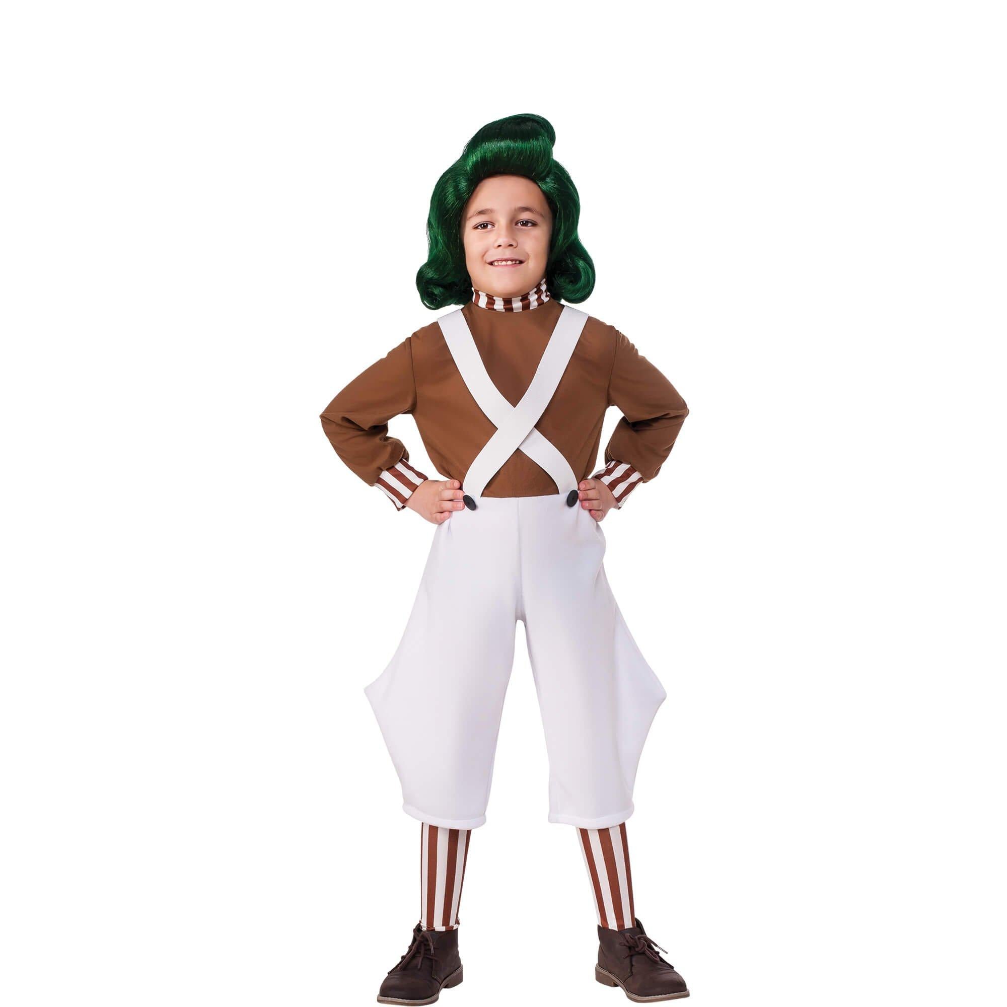 Kids' Willy Wonka and the Chocolate Factory Oompa Loompa Costume