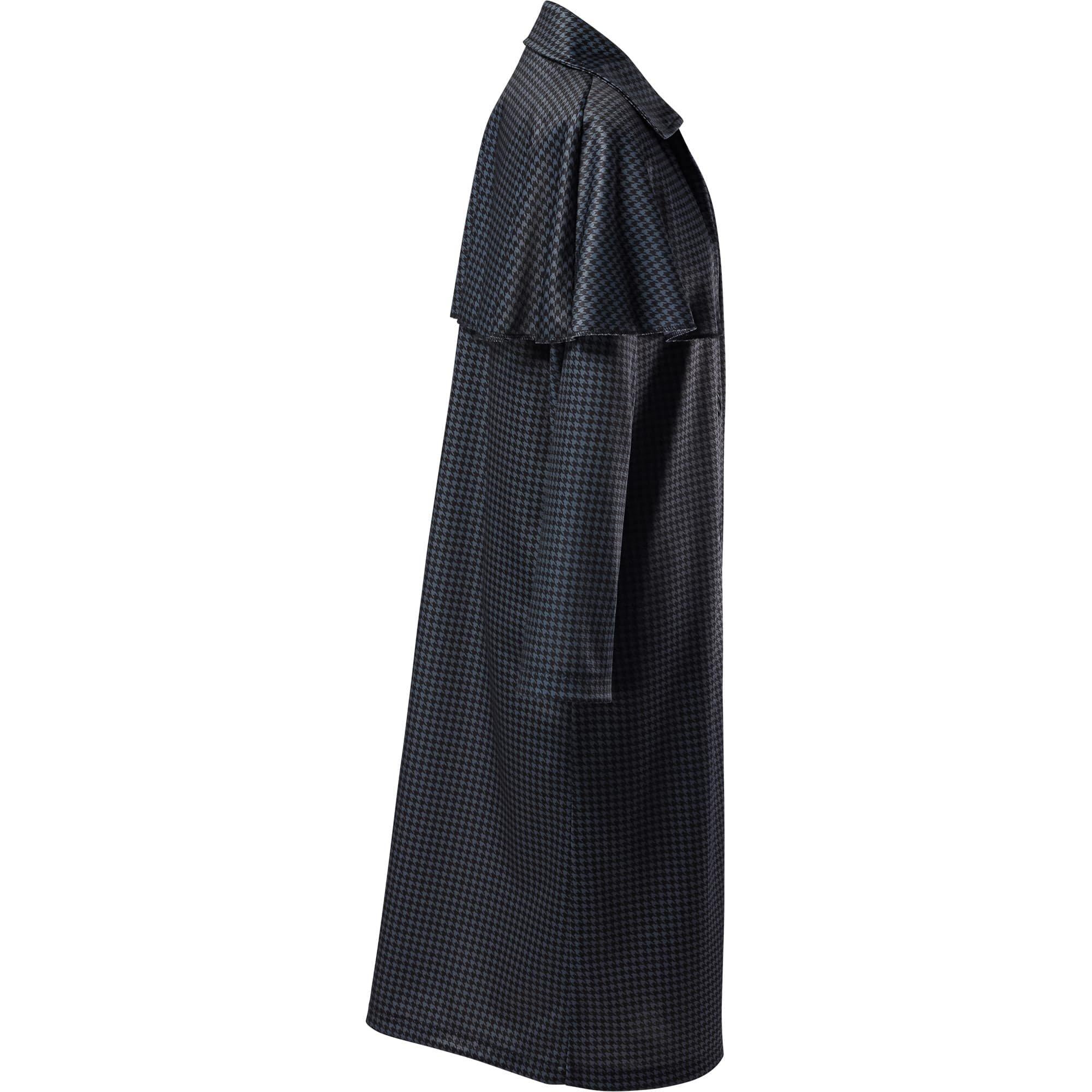 Girls' Wednesday Nevermore Academy Gray Coat - Image 6