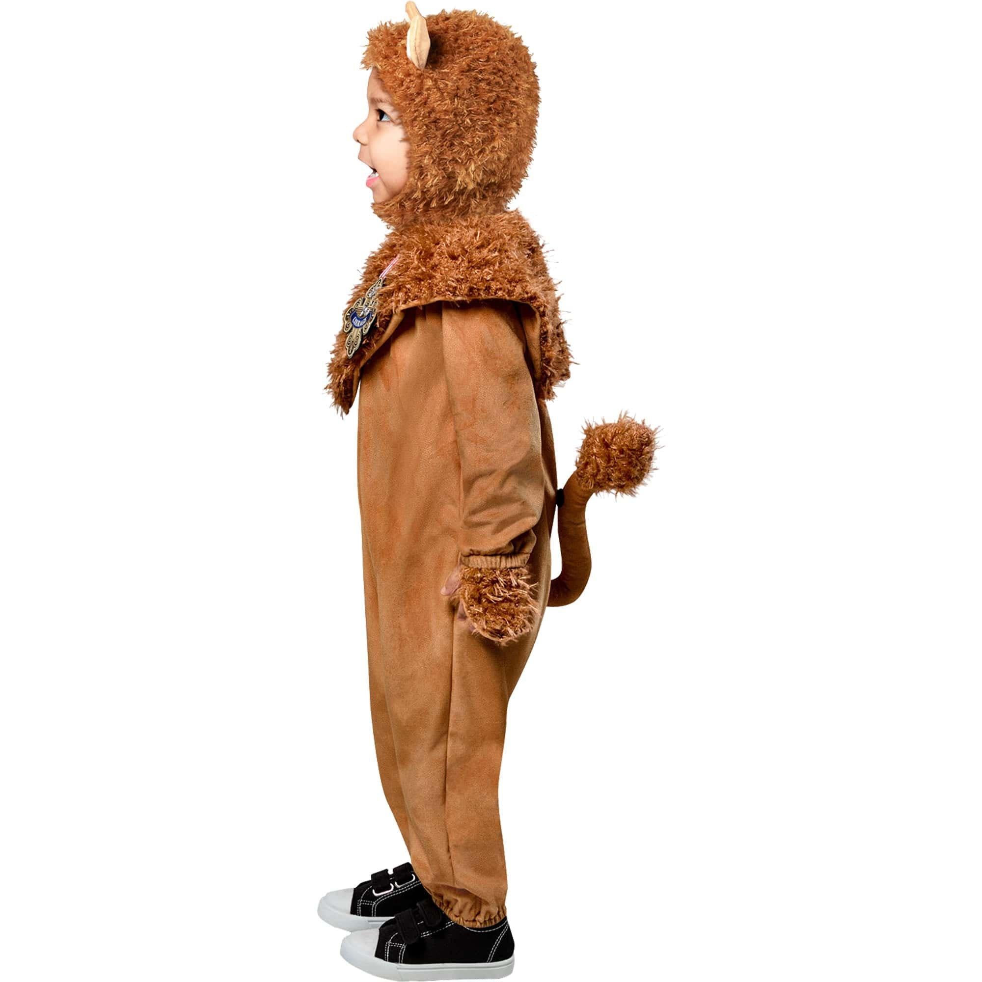 Little Girls Cowardly Lion Costume - Wizard of Oz - Image 2