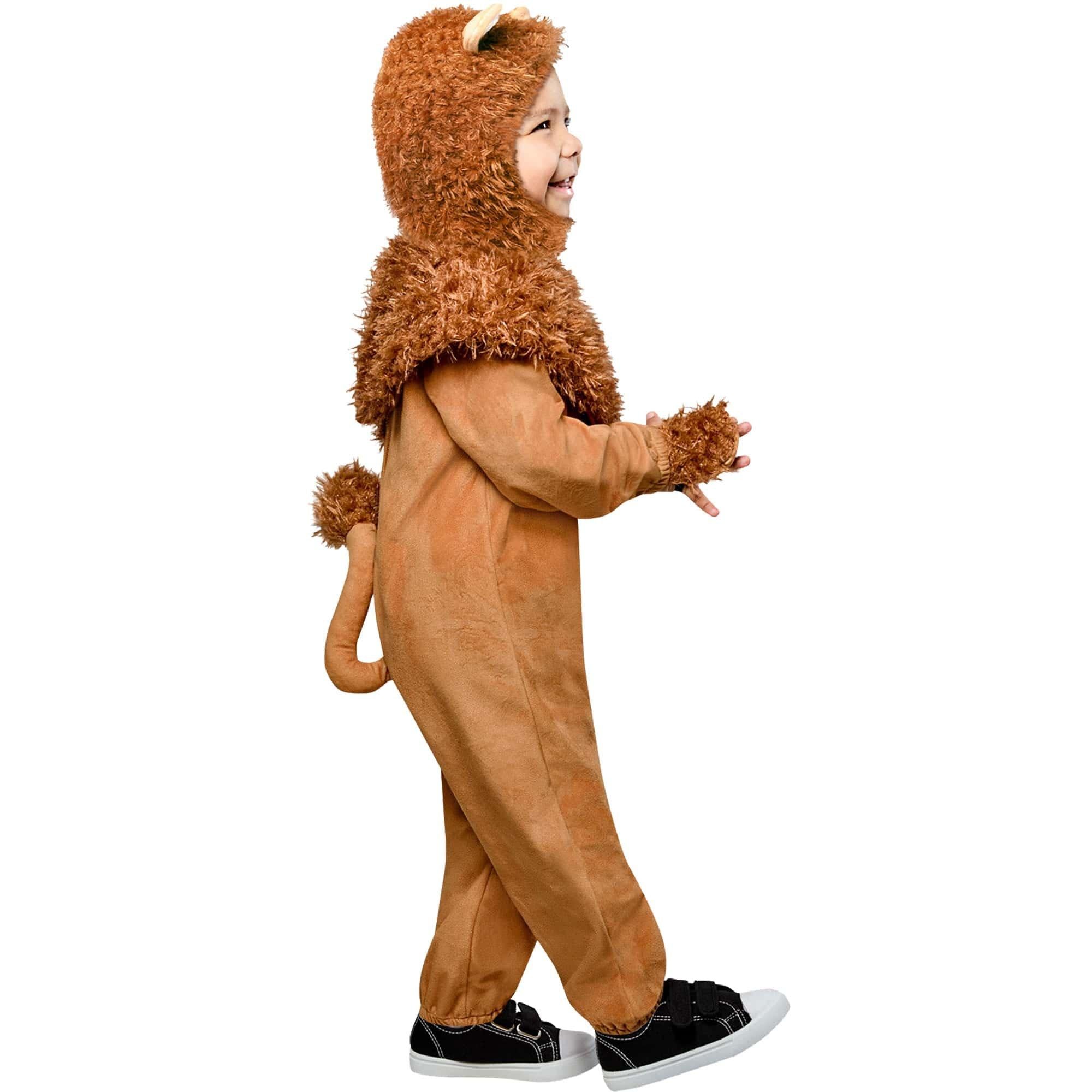 Little Girls Cowardly Lion Costume - Wizard of Oz - Image 3