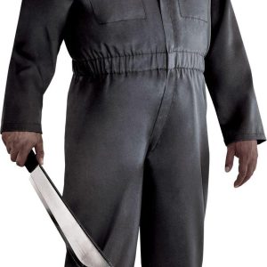 Adult Gray Michael Myers Costume Plus Size - Halloween