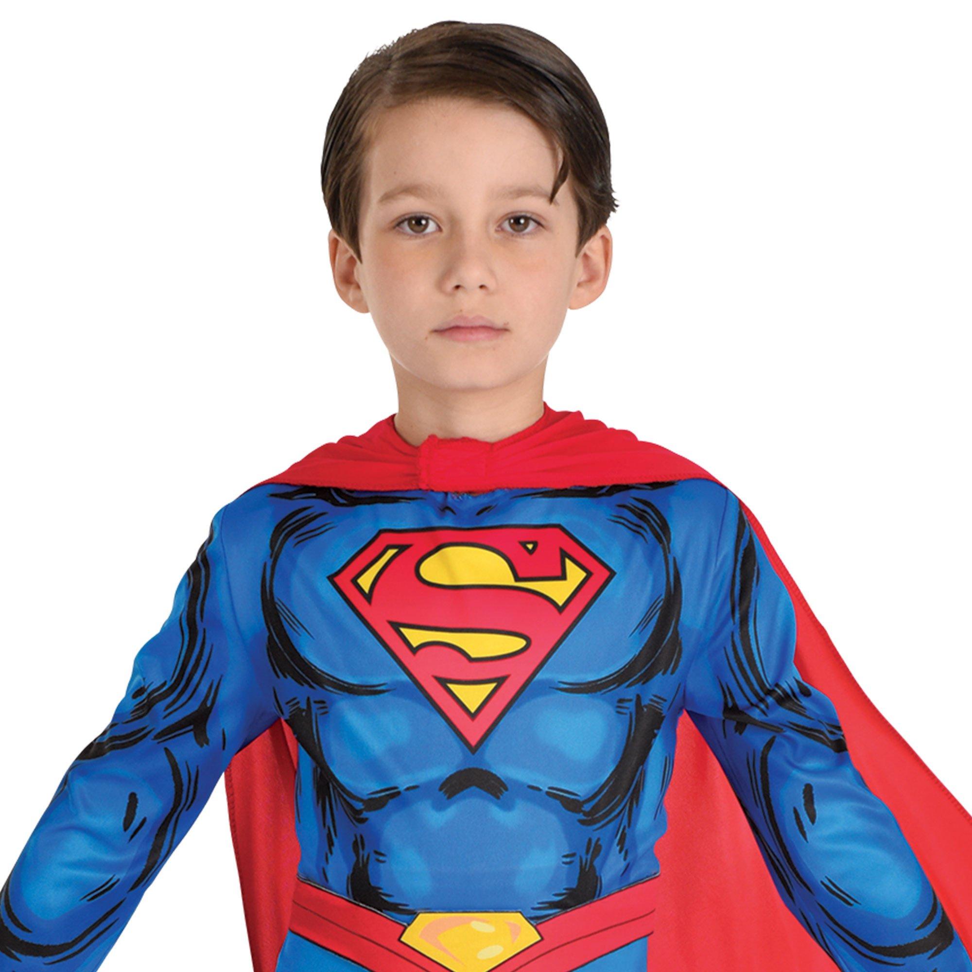 Kids' Superman Muscle Costume - DC Comics - Image 4