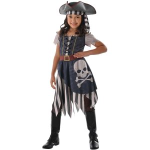 Weathered Pirate Costume – Girl – Girls pirate costume