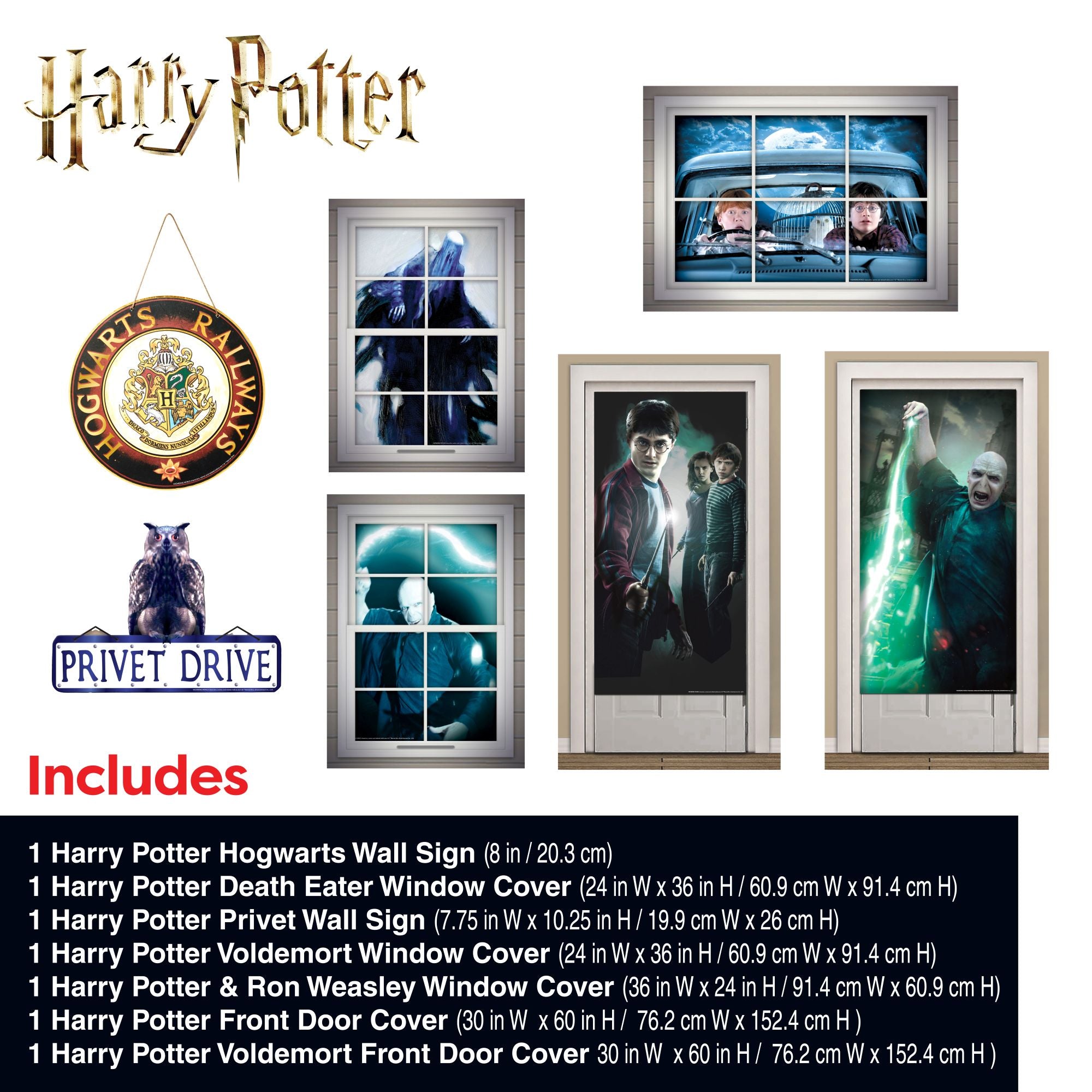 Harry Potter Room Transformation Decoration Kit - Image 2