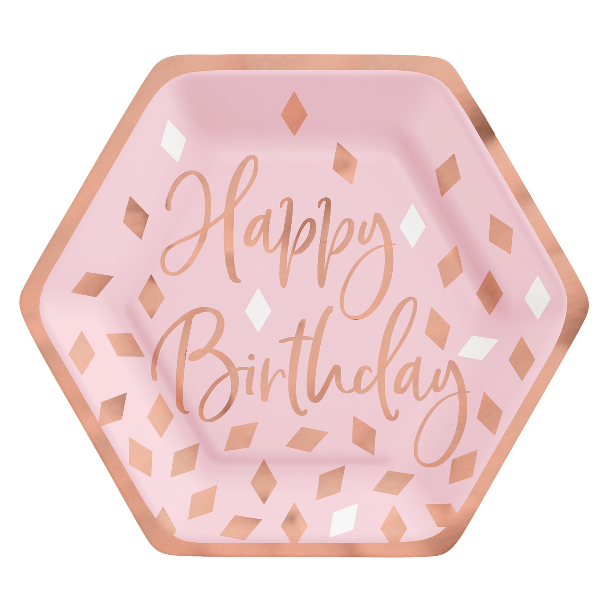Blush Birthday Party Supplies Kit - Image 3
