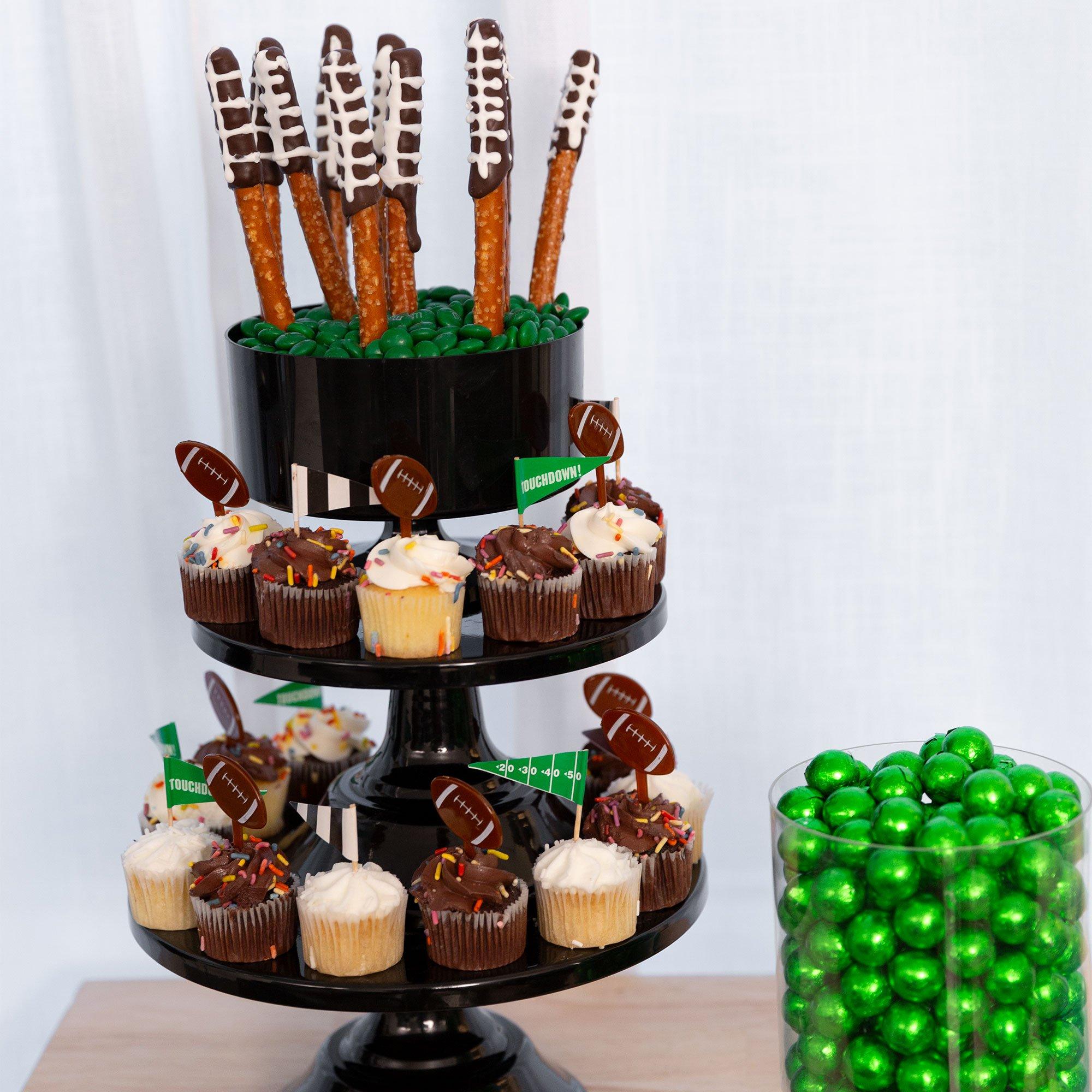 Football Cupcake Picks 36ct - Image 3