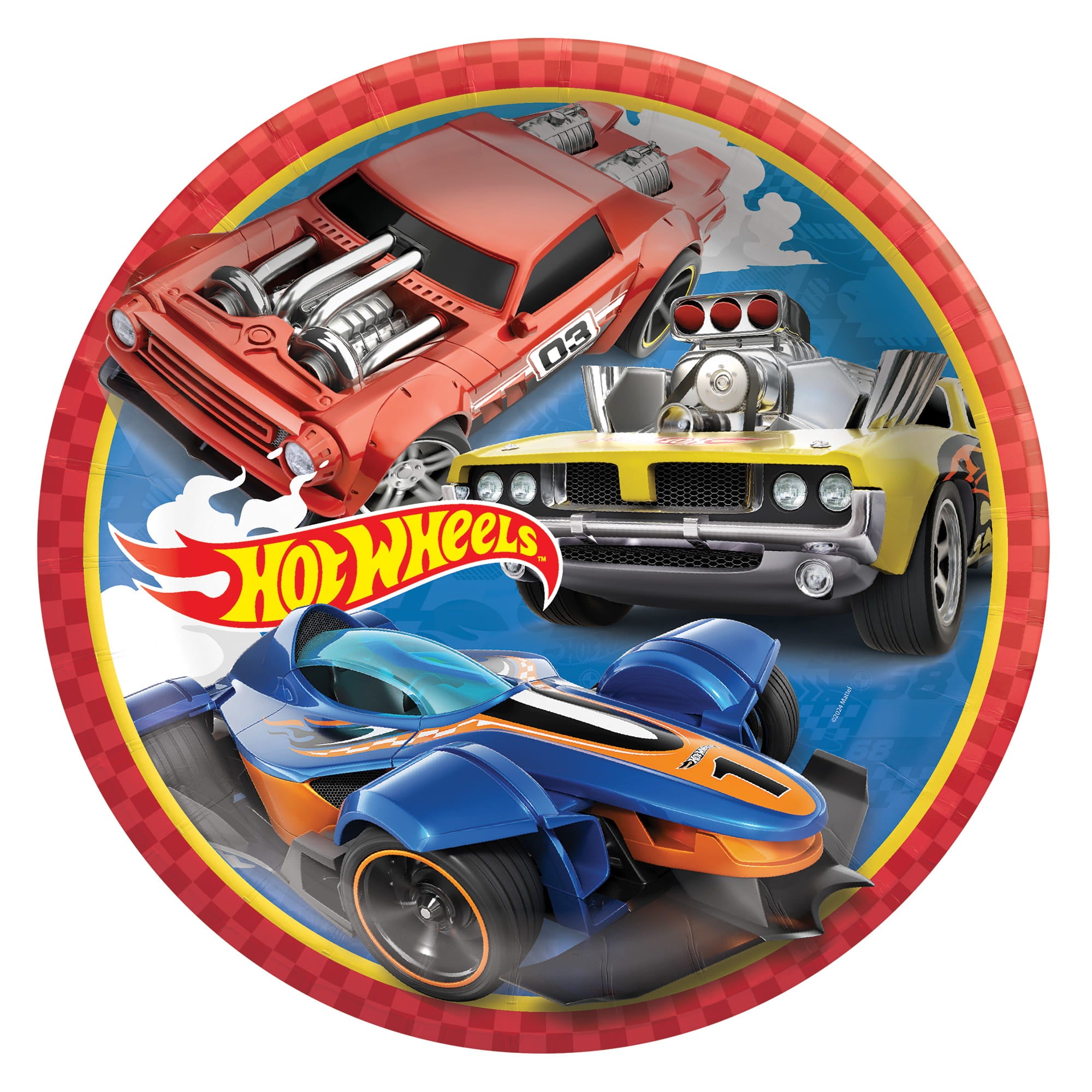 Hot Wheels Party Kit for 8 Guests - Image 2